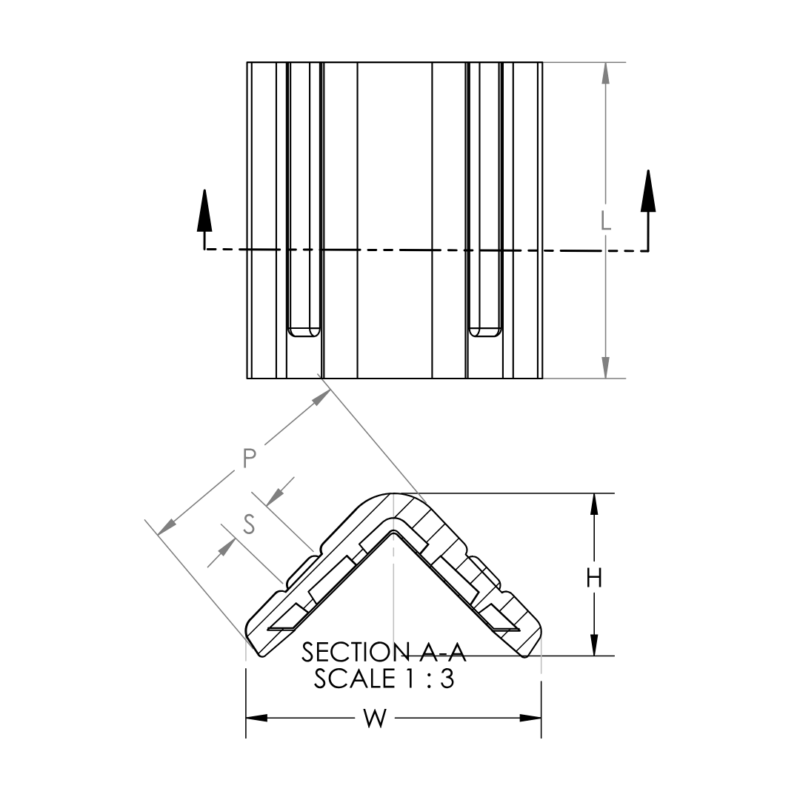 Corner Guard with Galvanised Iron Retainers - Image 3
