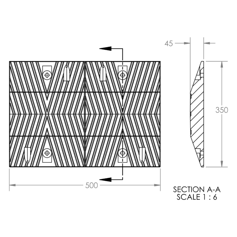 Trapezium Speed Breaker - Image 3
